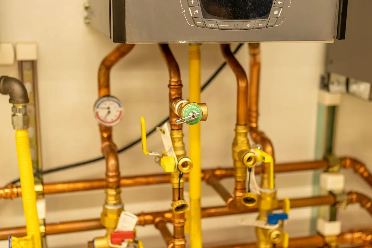 Licensed technician providing Backflow Prevention for a homeowner in Bailey's Crossroads